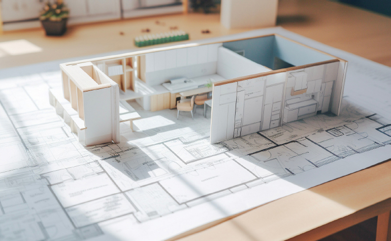 0から躯体構造ごと建築する